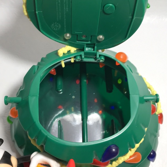 Disney Mickey Mouse Light Up Gum Drop Collectors Popcorn Bucket Tree - Picture 5 of 11